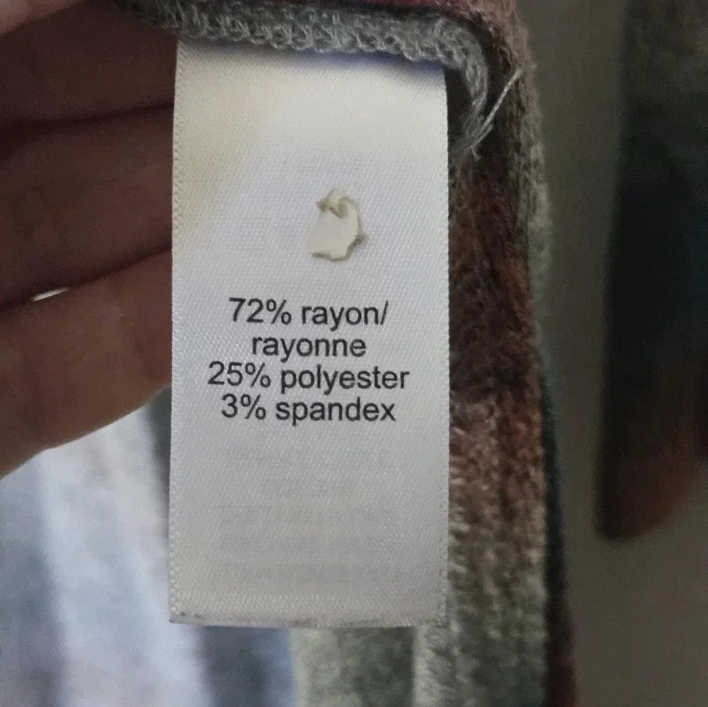 Maurice's | Colorblock Long Cardigan Sz L - Picture 6 of 8